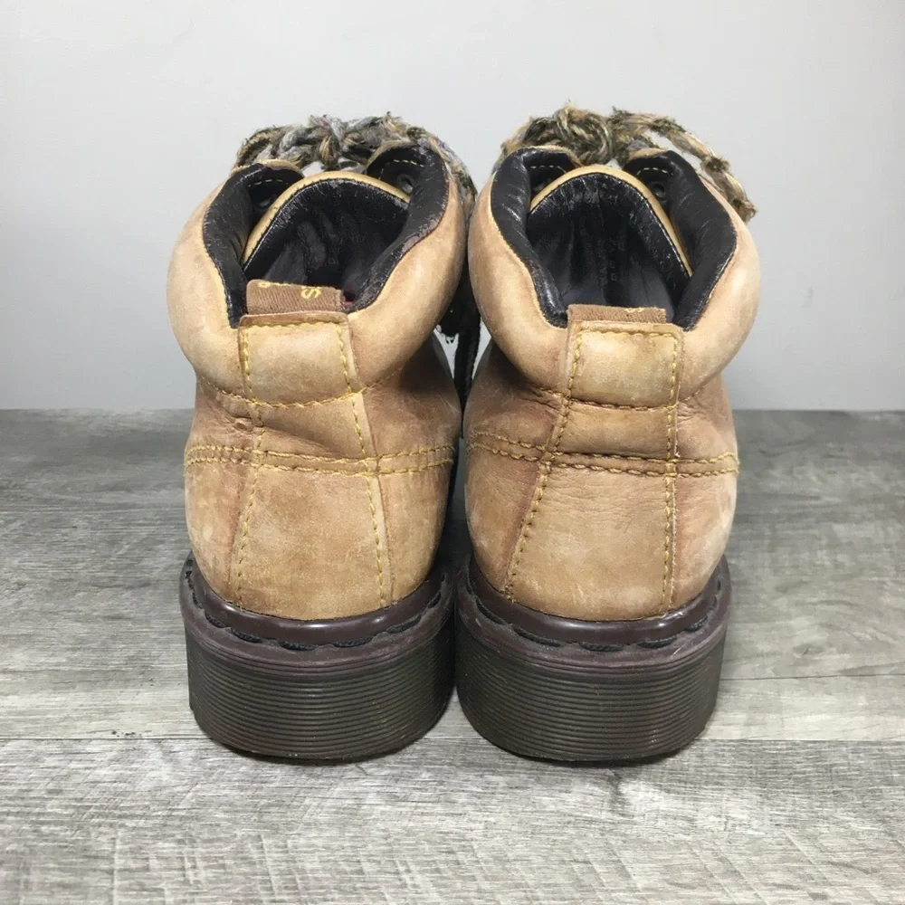 Dr. Martens Air Wair Mens 8287 Doc Vintage Chunky Grizzly Leather Combat Boots 7